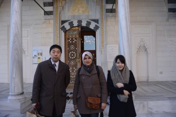 東京最大のモスク，東京ジャーミーにて