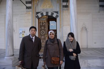 東京最大のモスク,東京ジャーミーにて